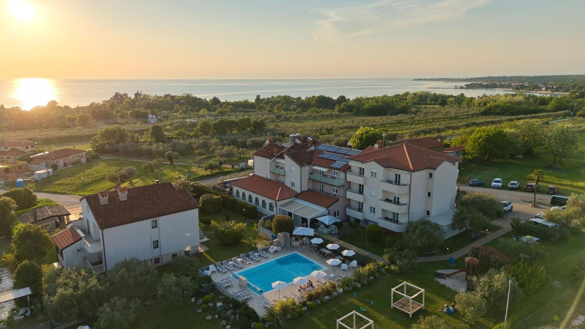 Villa Badi Lovrečica Exterior foto